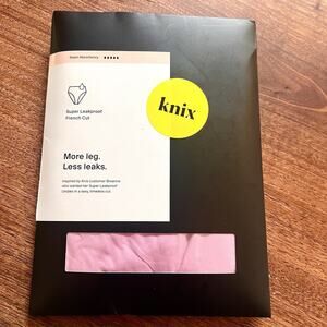 NEW Knix Super Leakproof French Cut Pink Panties Women’s Underwear Plus XXXL